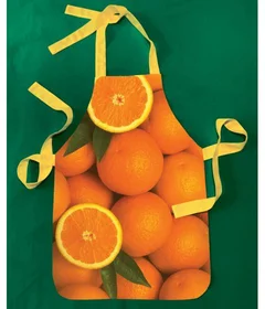 Прикольный фартуки: фартук апельсины 2